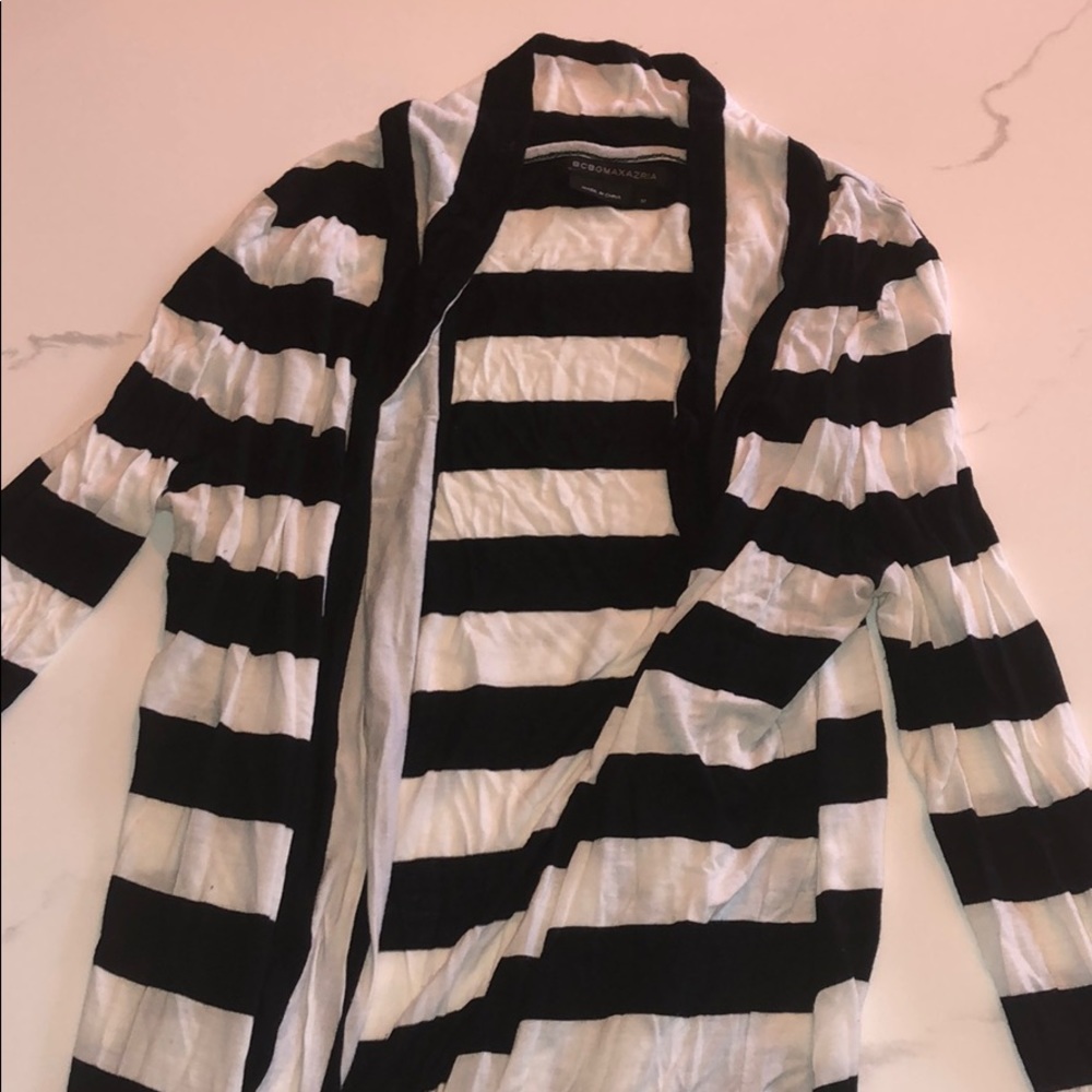 BCBG open cardigan